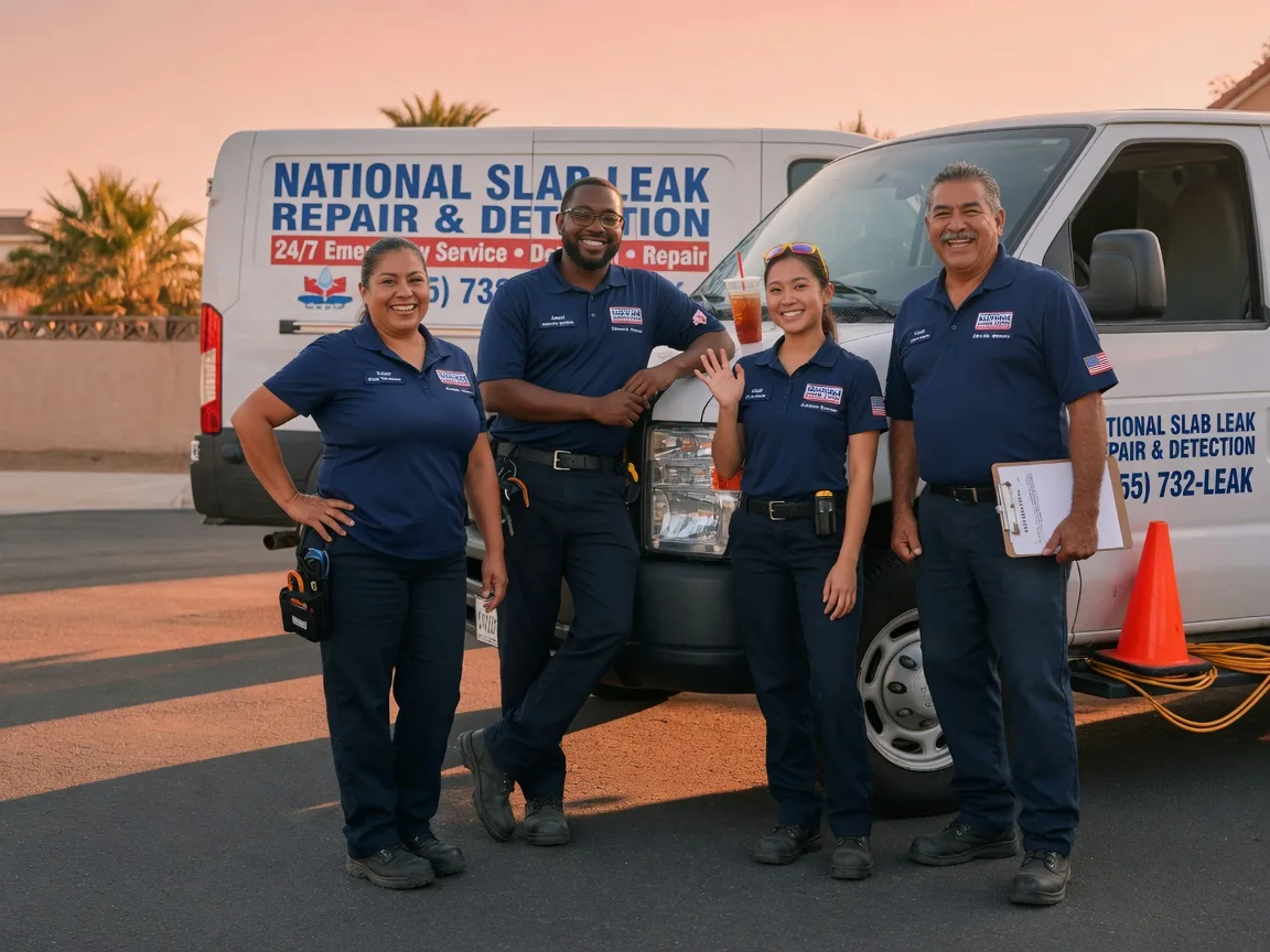Slab Leak Detection company in Peach Orchard, AR